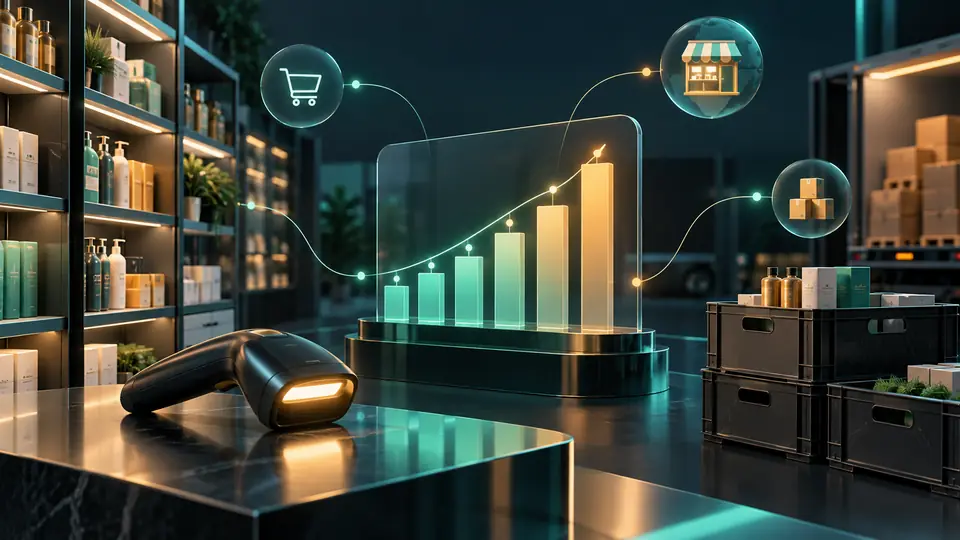 RetailIntel üçün kataloq illüstrasiyası